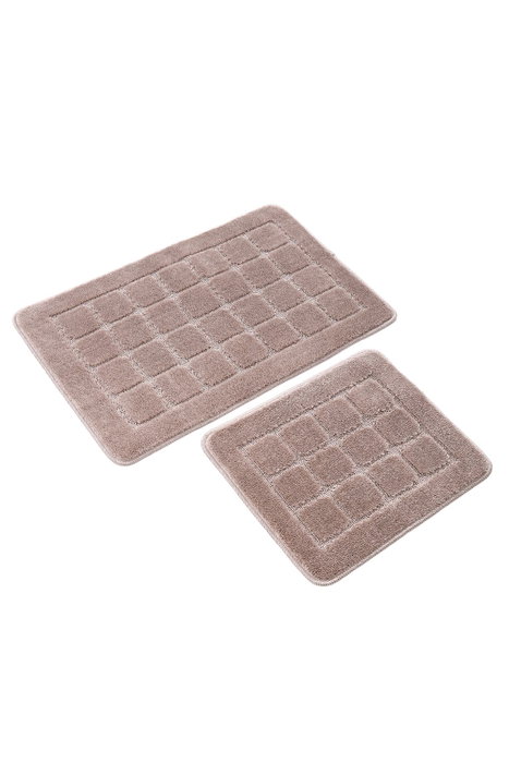 Mijölnir Kareli - Mink Juego de alfombrillas de baño
